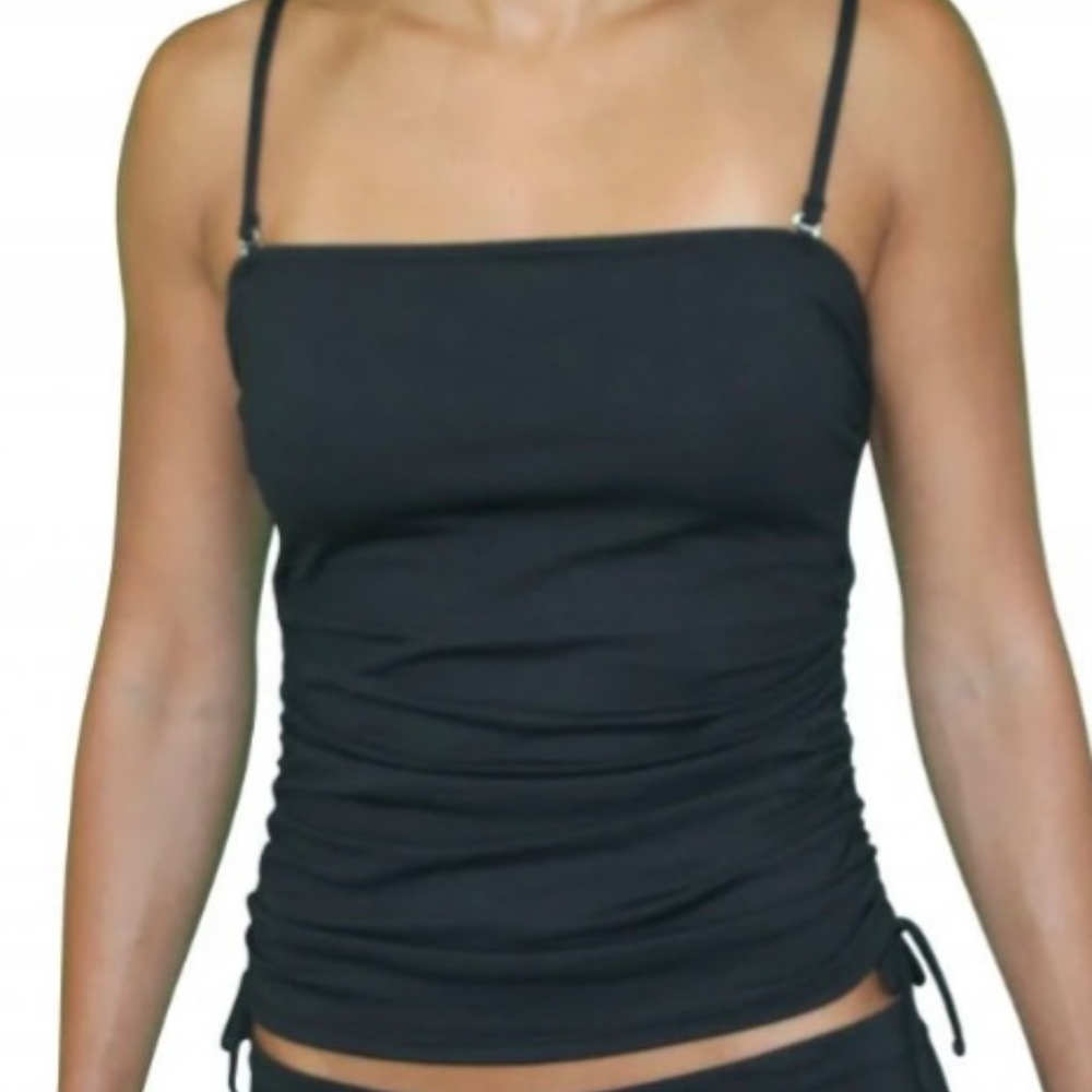 Pualani Bandeau Tankini (black)